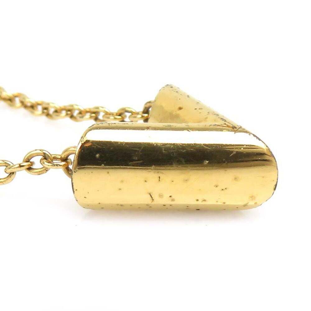 LOUIS VUITTON Gold Necklace - Picture 2 of 14
